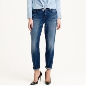 J Crew Broken In Boyfriend Jeans in Freddie Wash